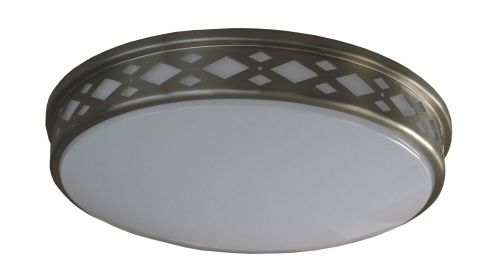 LED Diamond Lattice Flush Mount  - LED-JR001D/BN