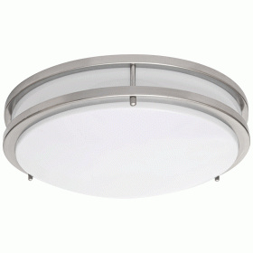 LED Flush Mount-Dimmable - LED-JR001L/NKL-W