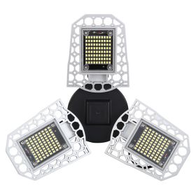 65W LED Garage Light 3 Panels Deformable 7200LM Super Bright E27 Compatible