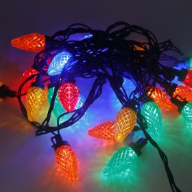 UL120V25 Lamp C9 Strawberry LED Linear Lighting Chain (Option: Color-110V US)