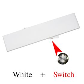 Bedside wall lamp modern led cross lamp (Option: White switch-Cool white)