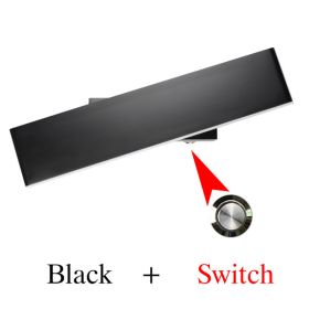 Bedside wall lamp modern led cross lamp (Option: Black switch-Cool white)