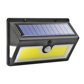 Three-sided Luminous Solar Sensor Wall Lamp (Option: 64COB-Solar Garden Lamp)