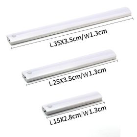 Charging Induction Night Light Aisle Corridor Corridor Bedside (Option: 35CM White light-20lamp beads)