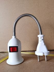 Household E27 Screw Universal Hose Lamp Holder Wiring Free Plug-in (Option: European Standard)