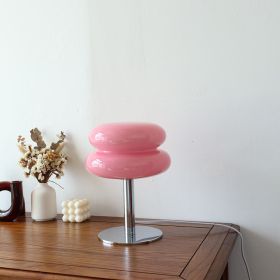 Nordic Minimalist House Mid-ancient Table Lamp (Color: Pink)