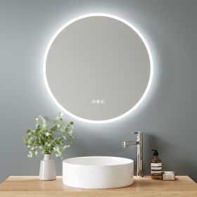 [PICK UP ONLY ]Round Acrylic Smart Mirror for make up the illuminated LED mirror (shape: circular, material: Acrylic)