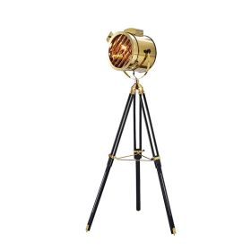 Living Room Hotel Studio Tripod Floor Lamp (Option: Gold-Lampstand-US)