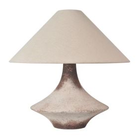 Pottery Pot Table Lamp Retro Living Room Design (Option: 360x400mm-Type B Ceramic-UK)